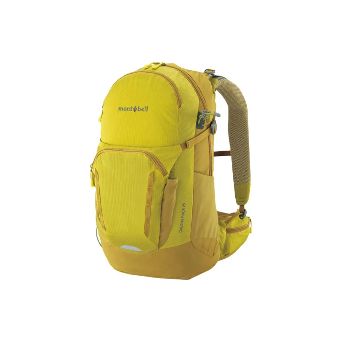 MONTBELL 25L Mountaineering Bag Backpack Outdoor Bag Nylon Corn Yellow Unisex