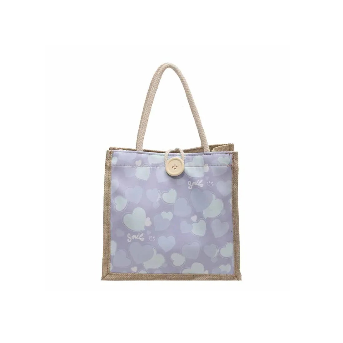 Boniu Linen Bag Women's Purple