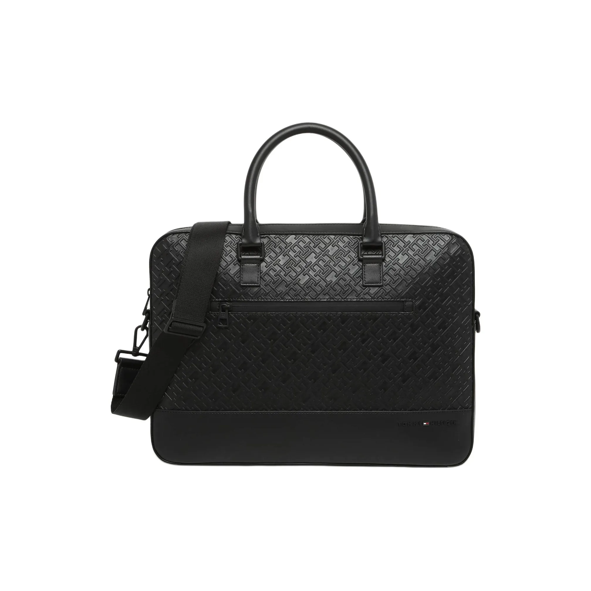 Tommy Hilfiger Polyurethane Laptop Bag Men's Black