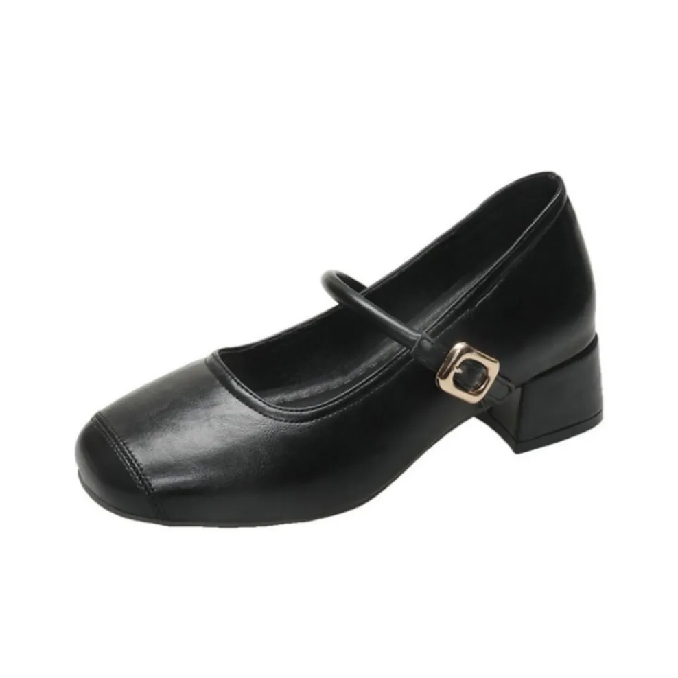 Aimilian Грубый каблук Туфли Мэри Джейн Женские