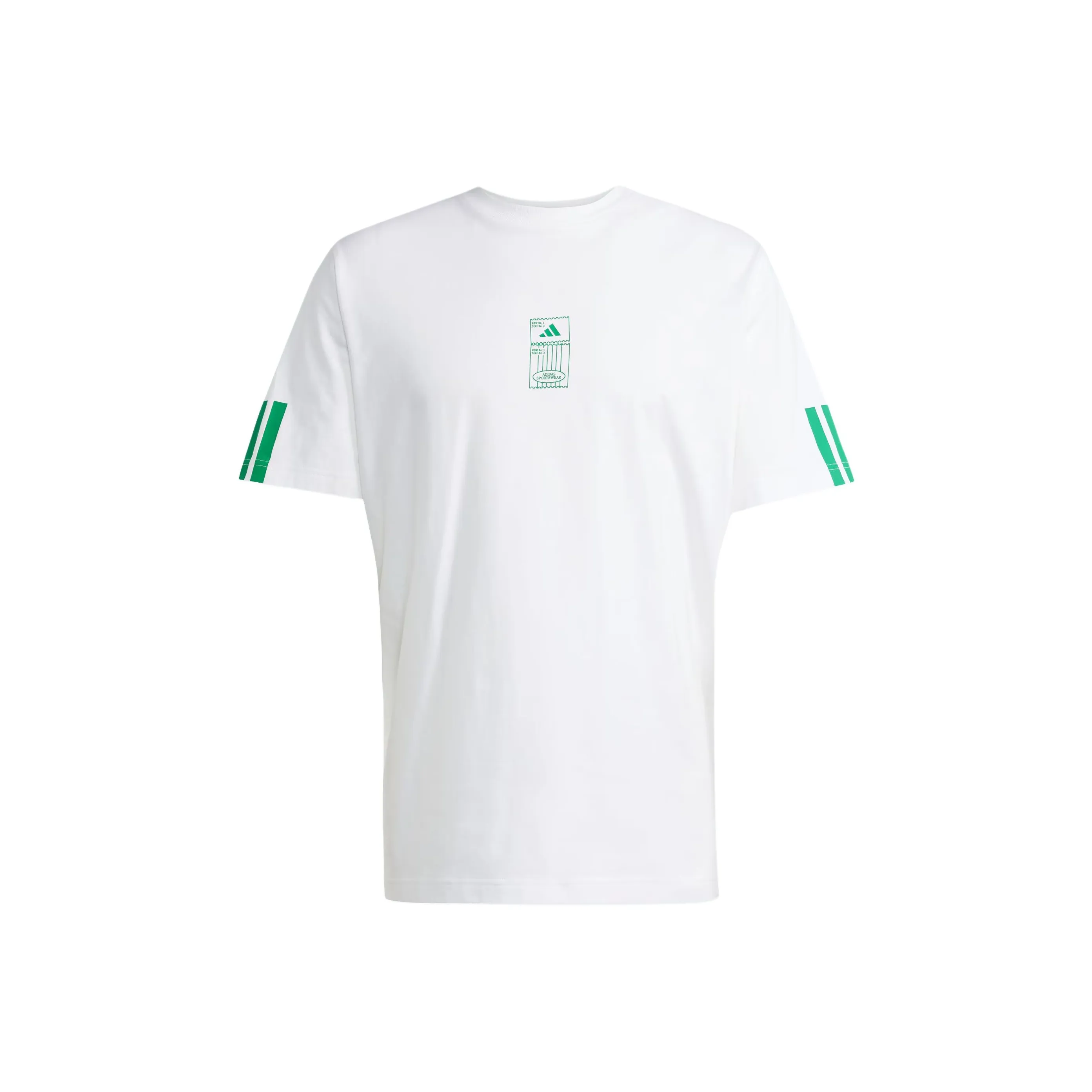 Adidas SS25 STADIUM LOOSE T-рубашка Мужская