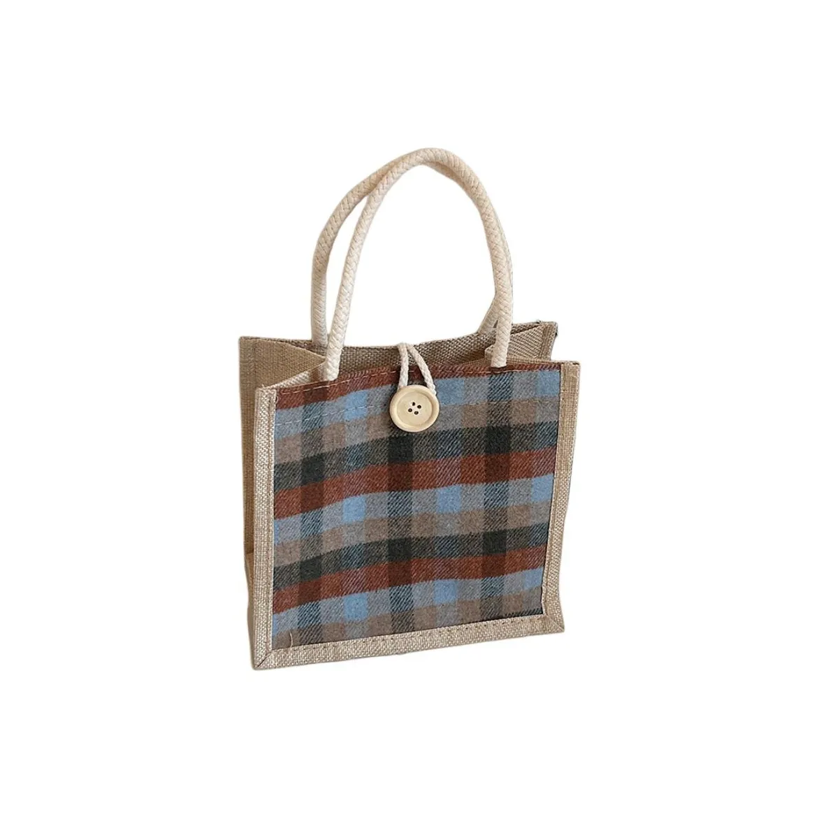 Boniu Linen Bag Standard Women's Multicolor Boniu Льняная сумка Стандартная Женская Многоцветная