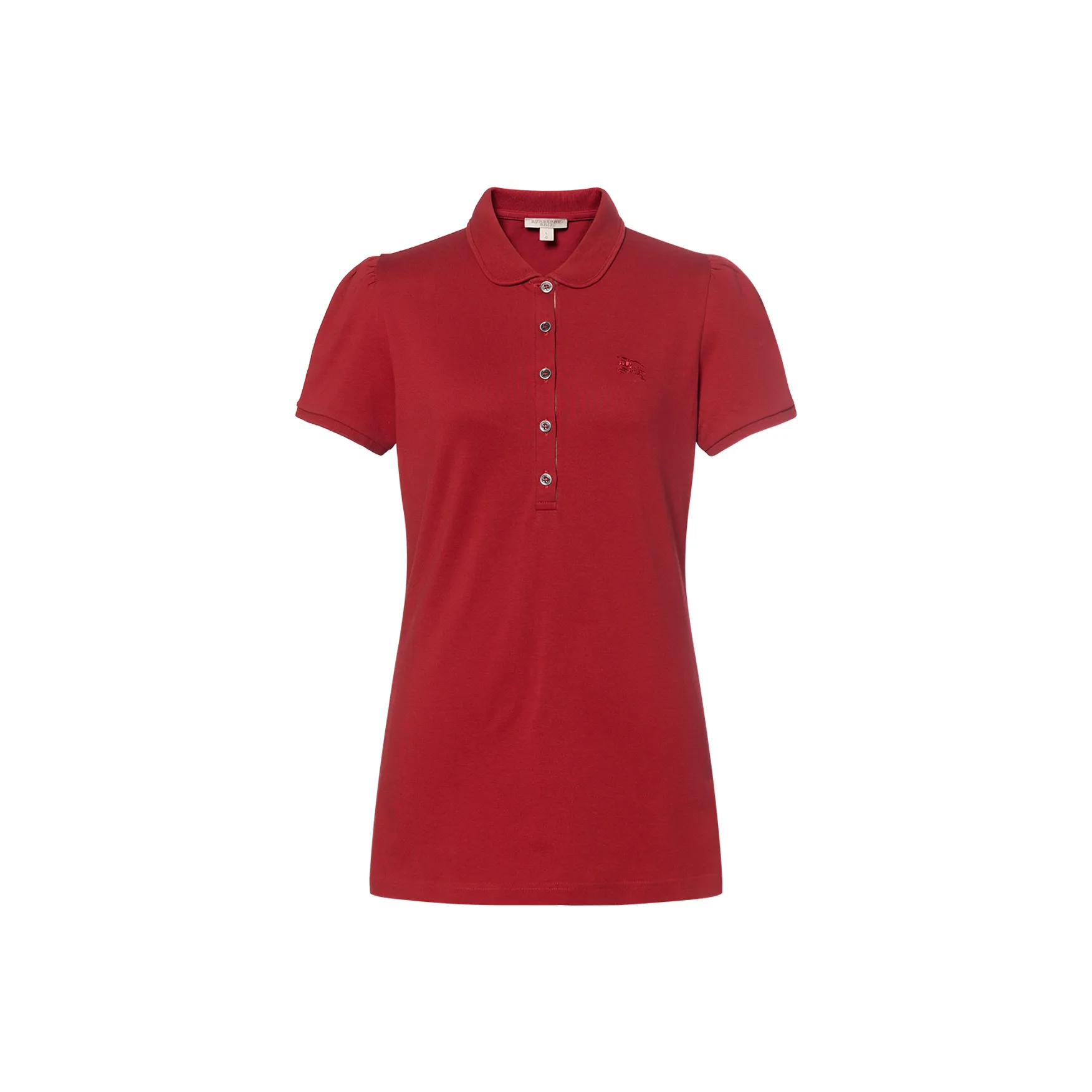 Burberry Polo Shirts Women's Red