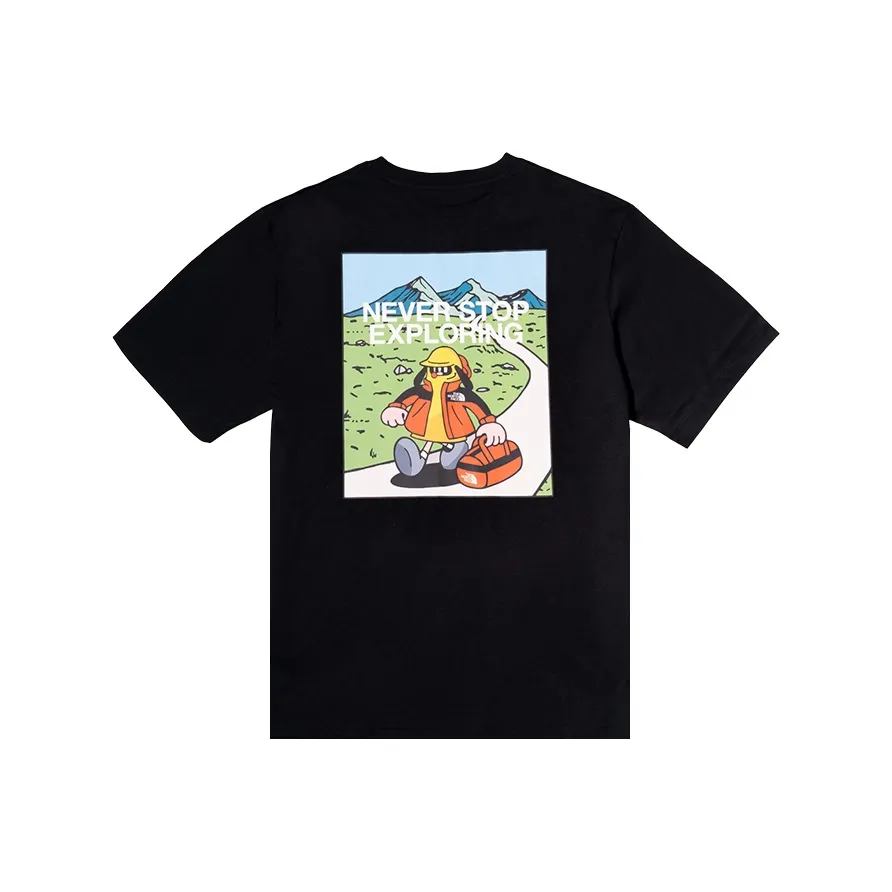 THE NORTH FACE x TDC Быстросохнущая футболка унисекс космический черный