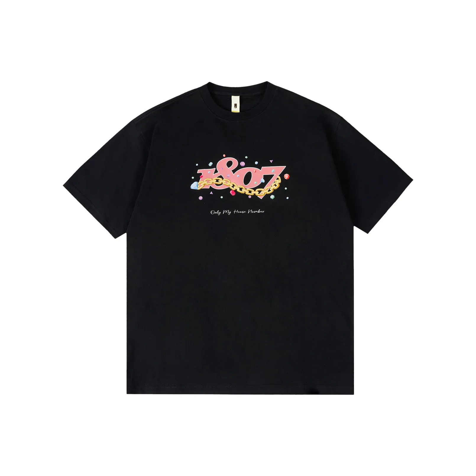 1807 Короткий рукав T-рубашка Унисекс