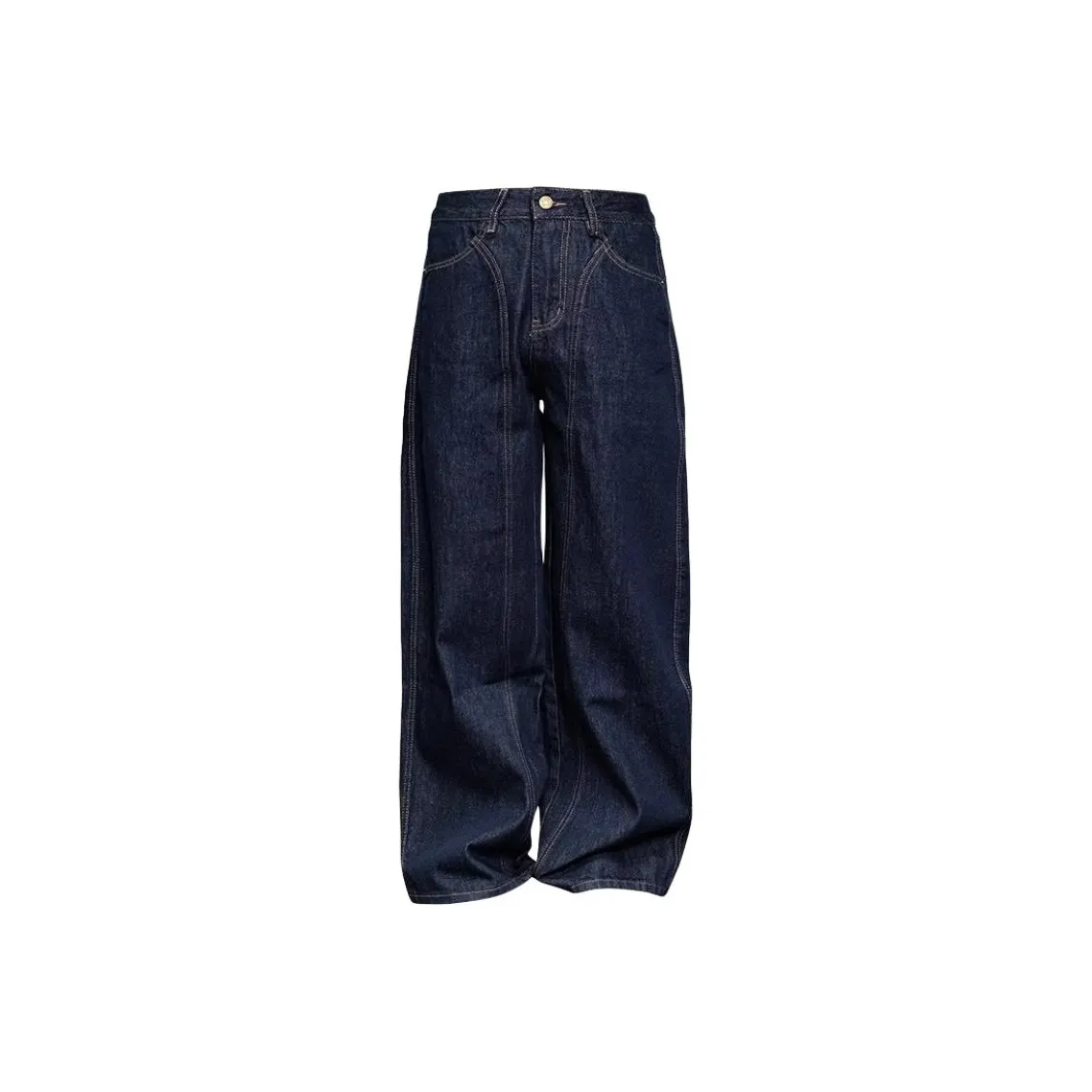 KOKO BASE Темно-синие унисекс джинсы