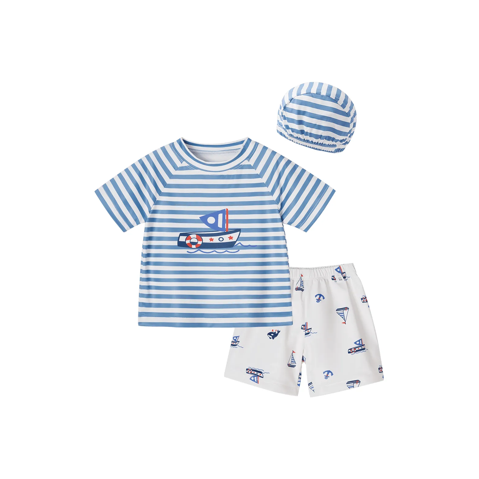 JELLYBABY Детский купальник 2 предмета набор для детей в возрасте 3-7 лет