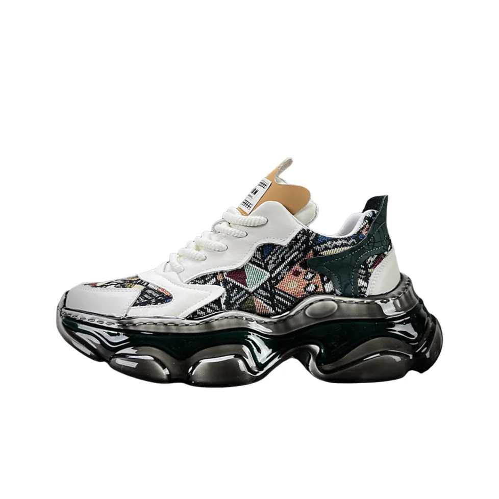 ZUOSAISI Низкий топ толстая подошва кроссовки мужские белые