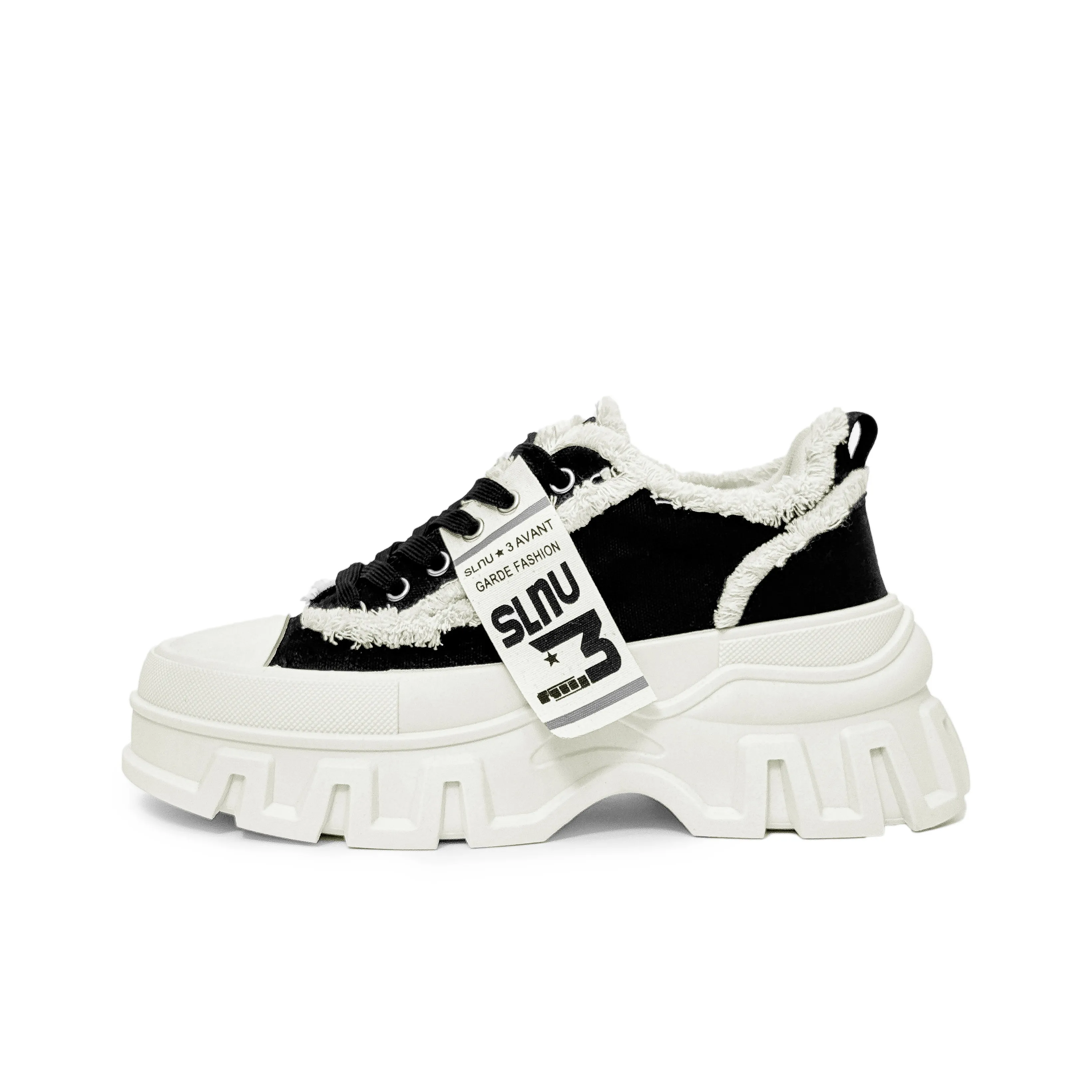 SLNU 3 Износостойкий Поддерживающий Высота Увеличивающий Низкий Топ Casual Унисекс