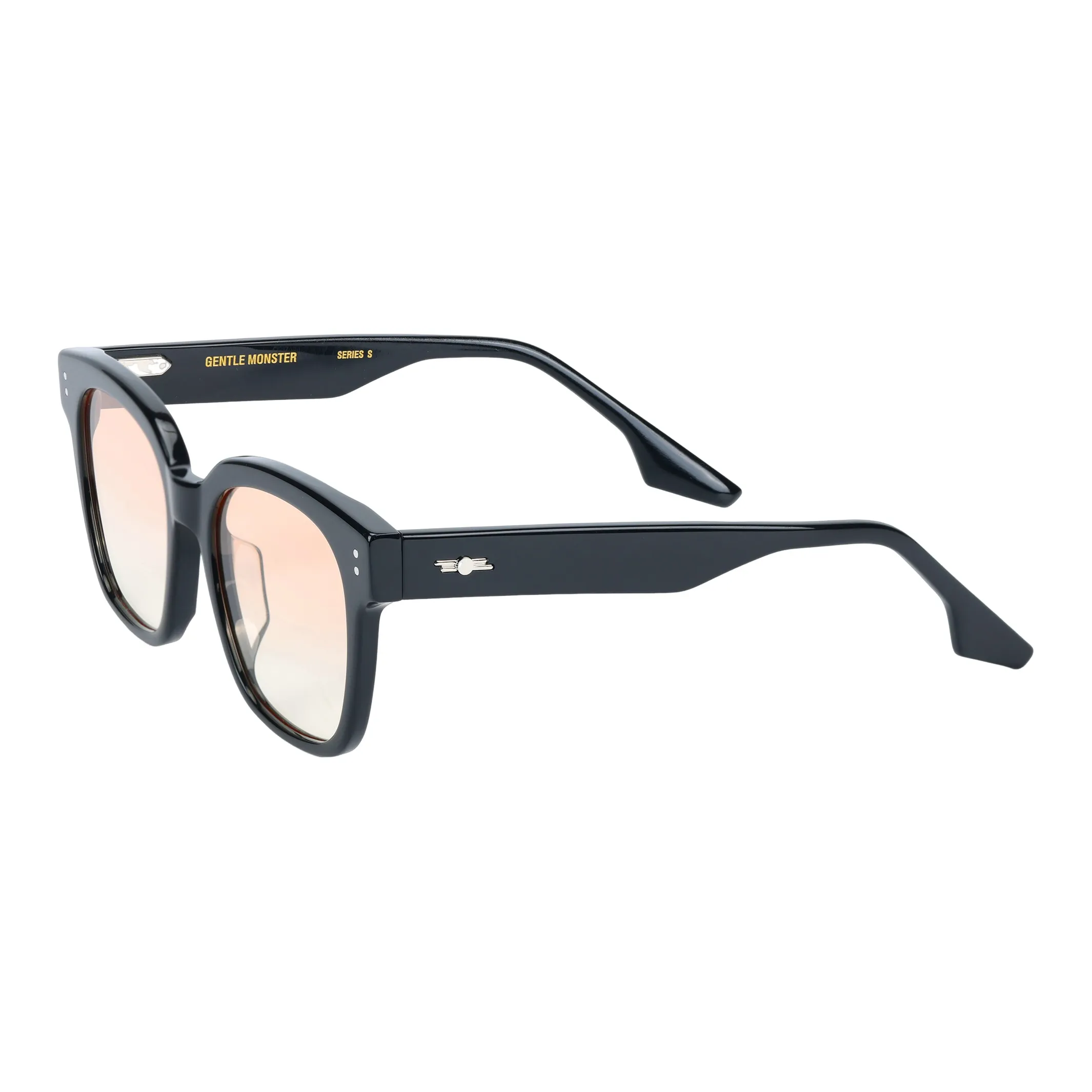 GENTLE MONSTER Una.C N 01OR Square frame Sunglasses