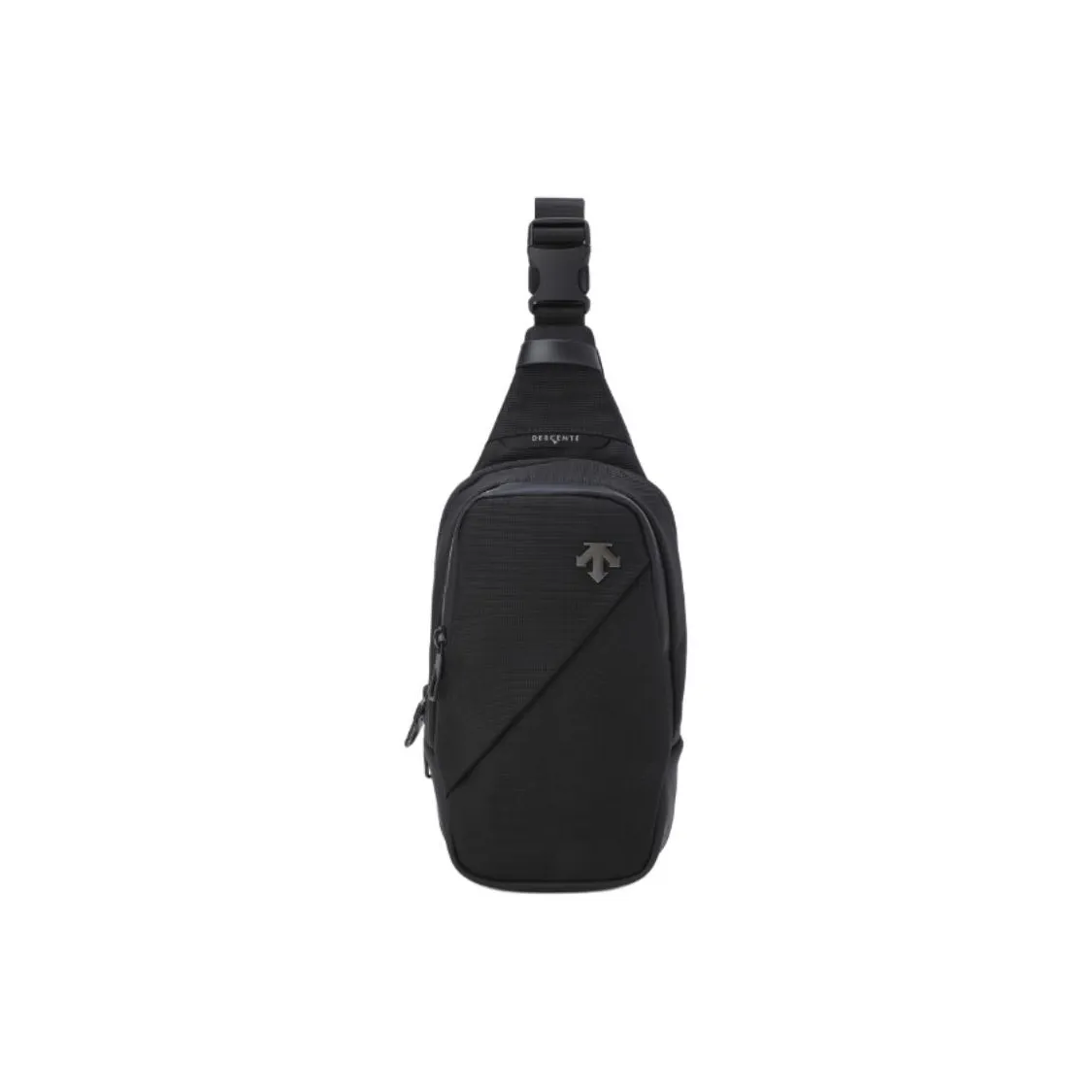 DESCENTE Нейлоновая сумка Sling унисекс черного цвета