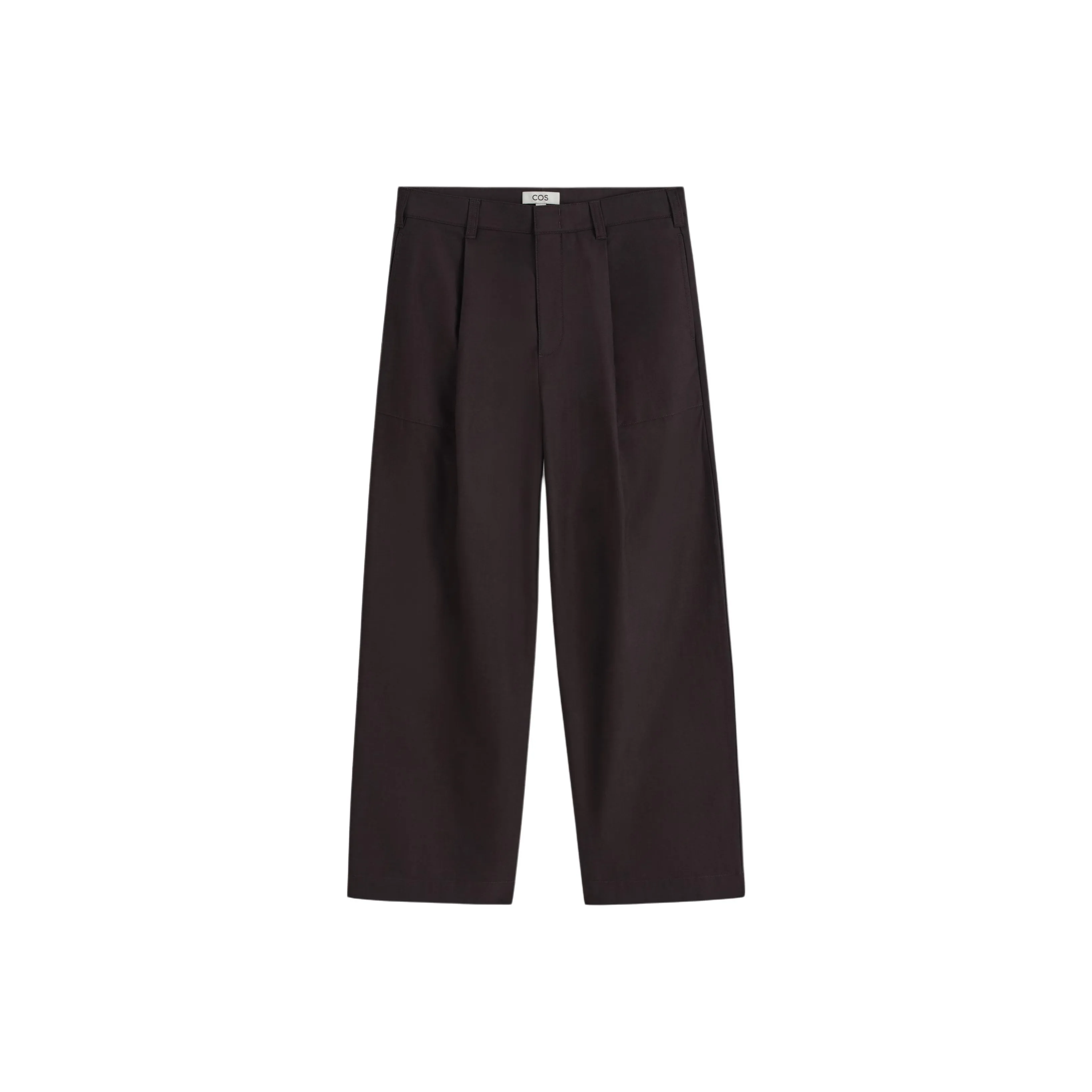 COS Темно-коричневые Мужские Повседневные Штаны