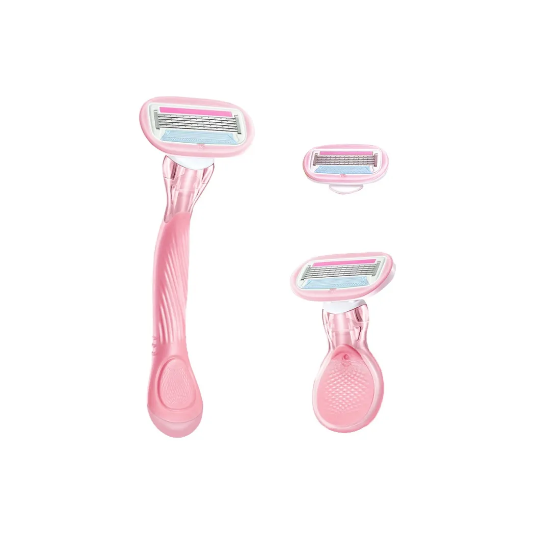 Munxu Подмышечный Нога Волосы Полностью Защита от царапин Чистка Удаление волос Munxu+Большой Мыло Голова Бритва