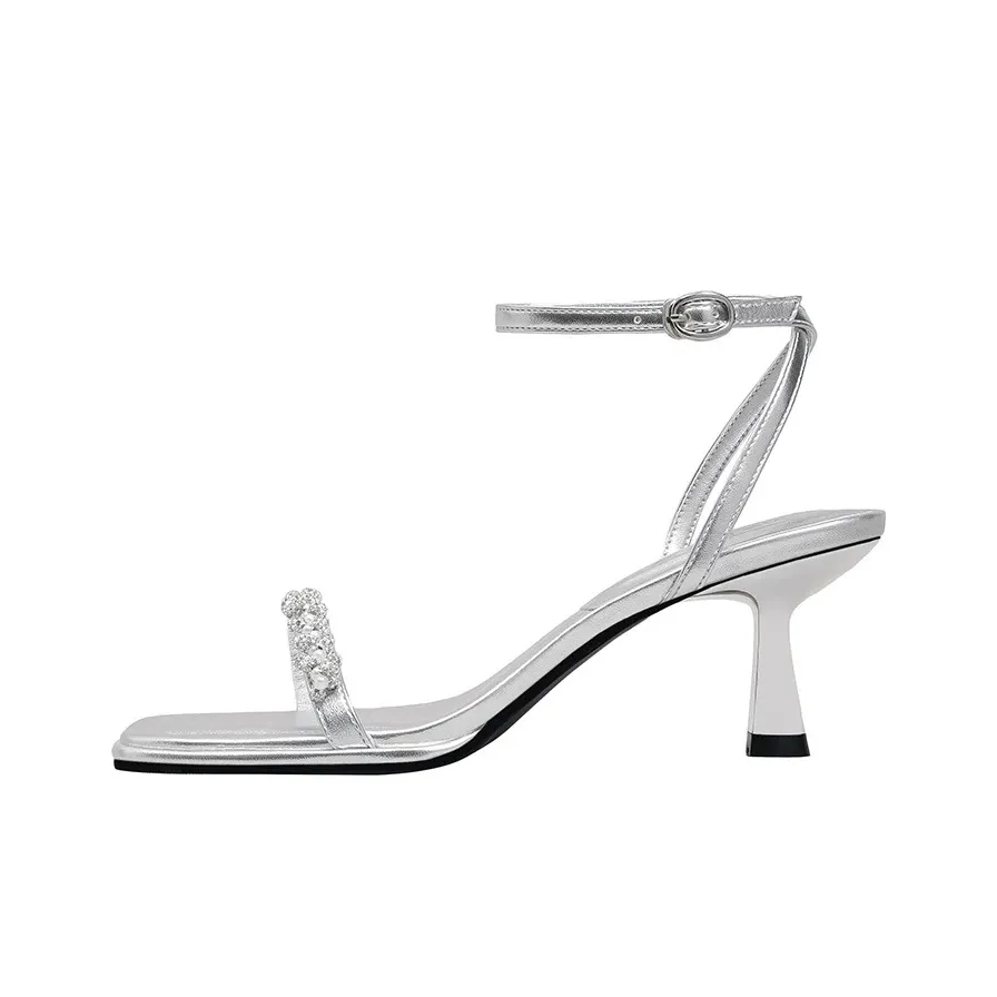 CZRSK One Ремешок Сандалии Женские Серебряные