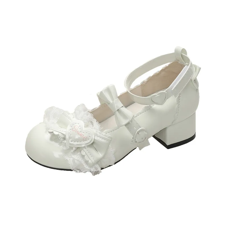 TAFN Грубый каблук Мэри Джейн Женские обувь