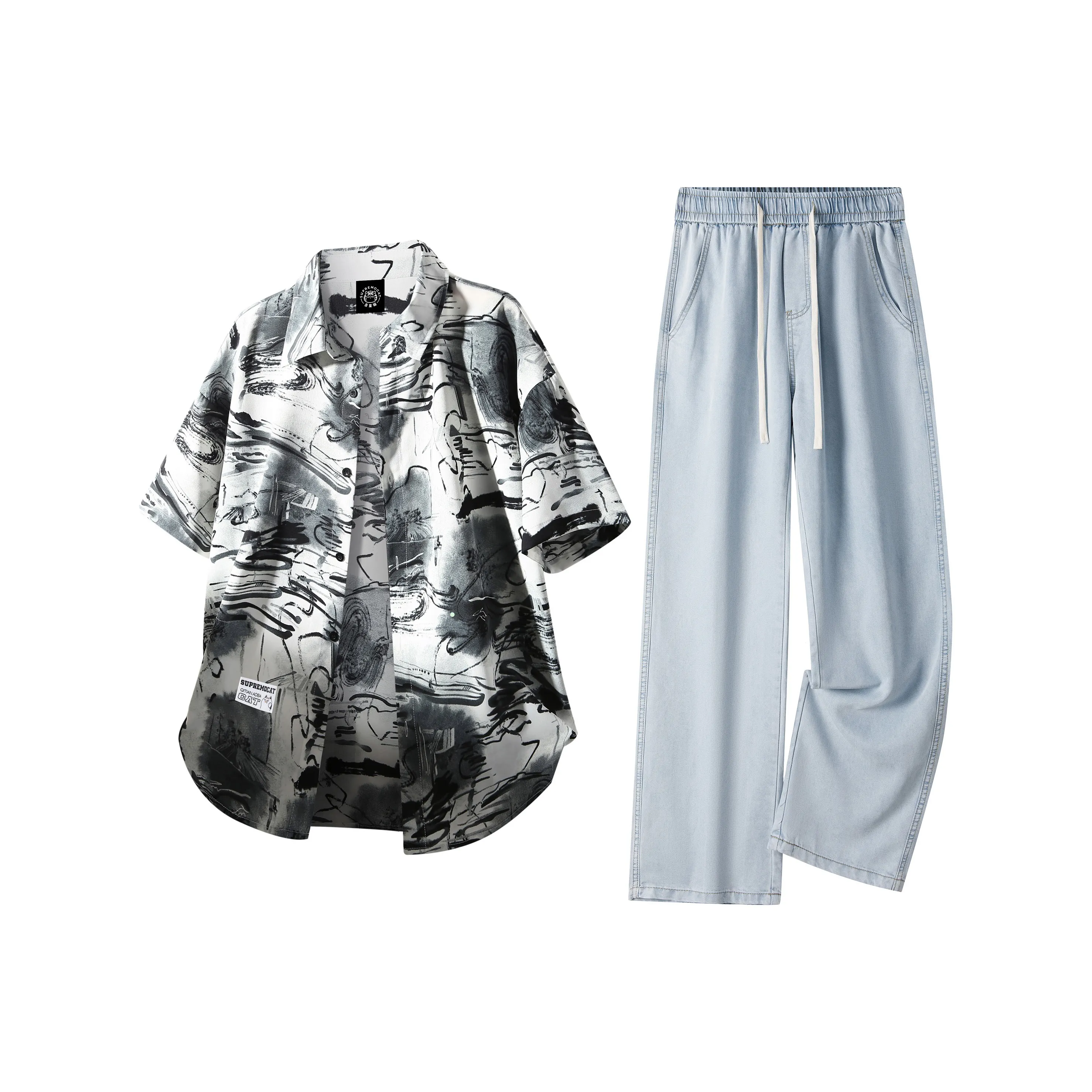 Supremo Cat Комплект Рубашка Matching Унисекс