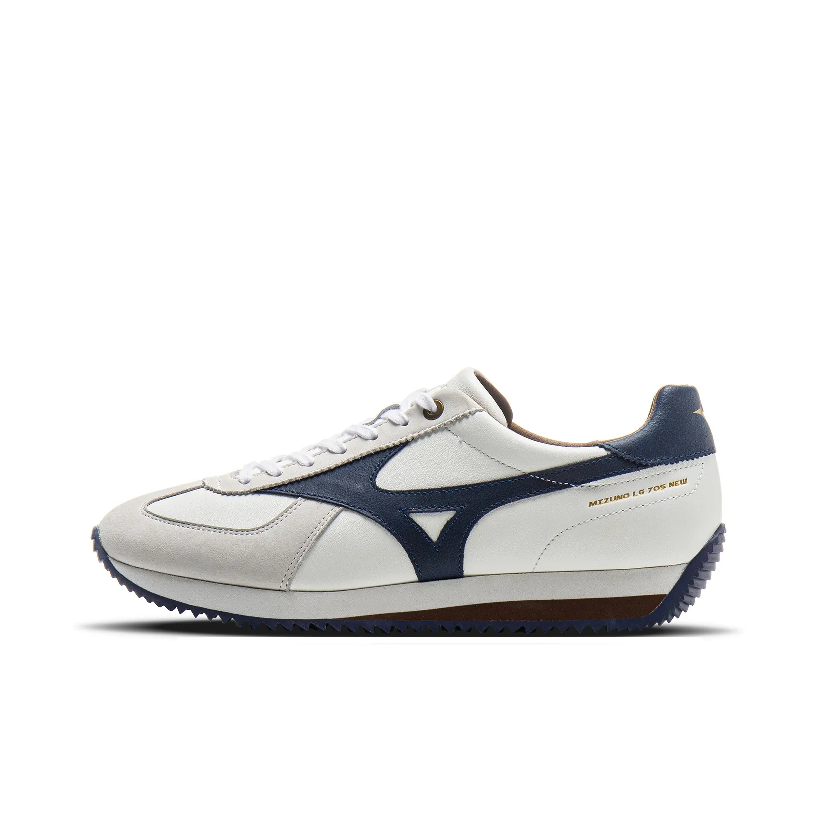 Mizuno LG 70s Амортизация Увеличение Высоты Низкий Топ Повседневный Унисекс Холодный Серый