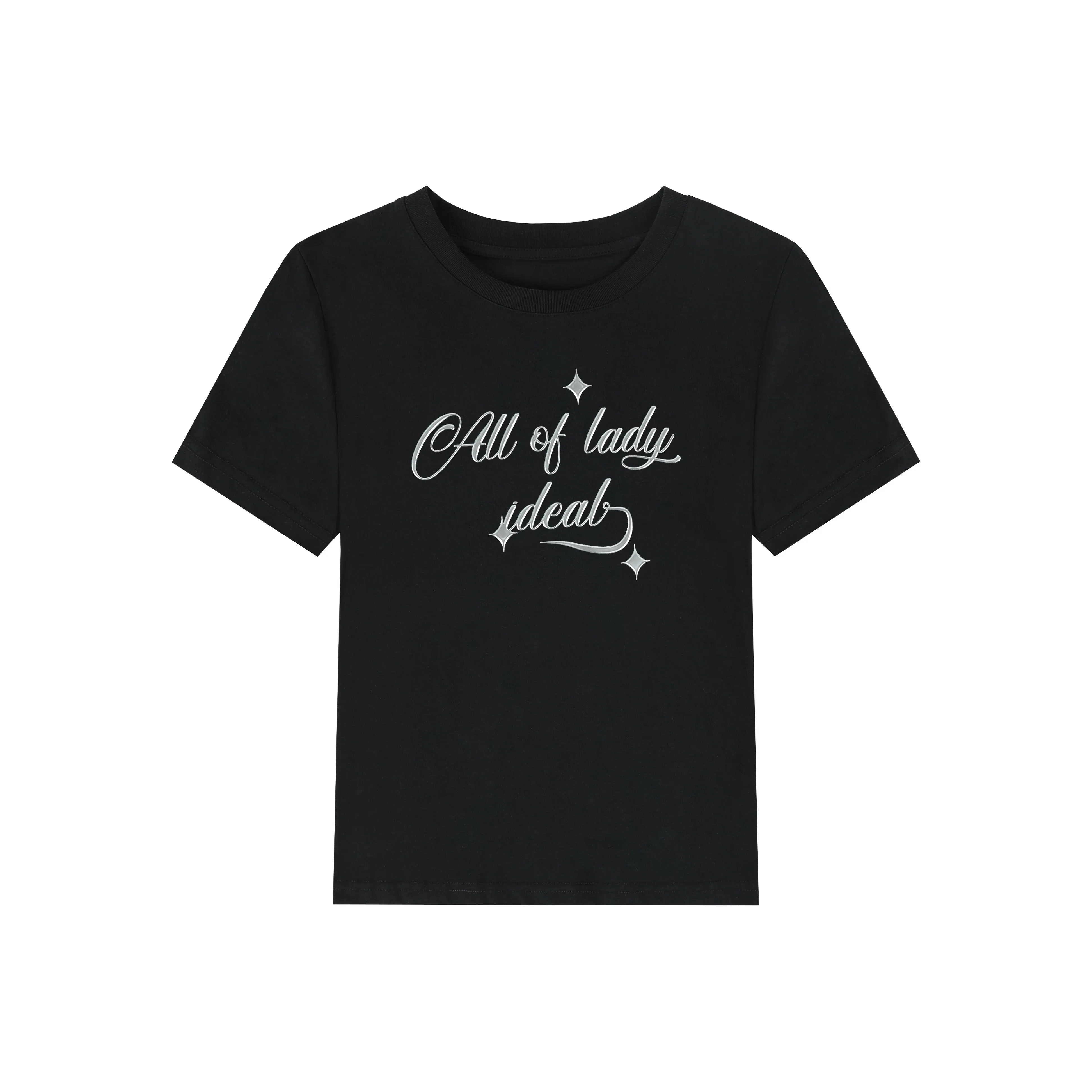 LADY IDEAL Стандартная T-рубашка Женская