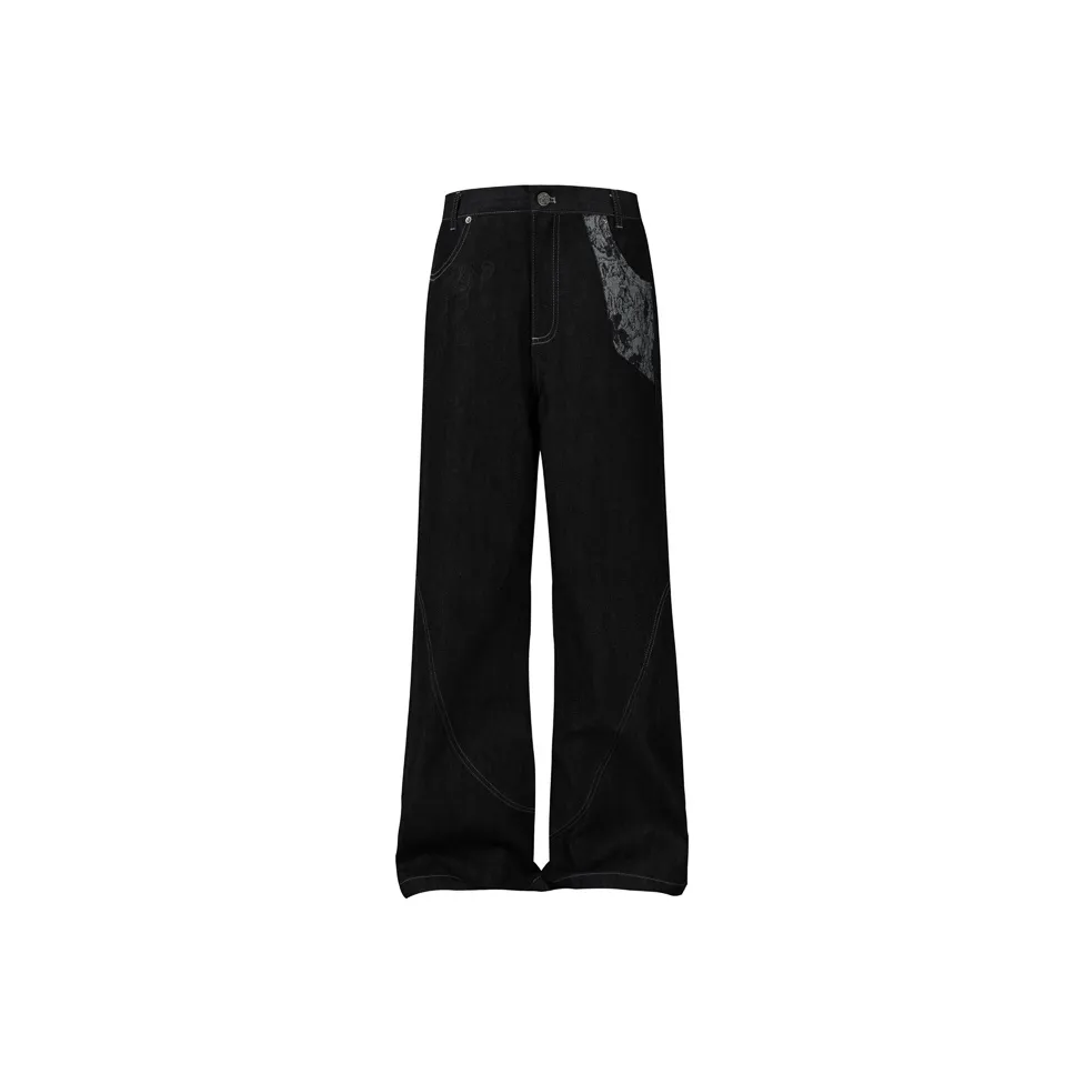 URBAN AUTHENTIC Черные Унисекс Джинсы