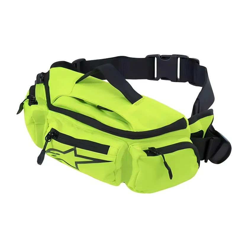 Alpinestars 2,5L Туристические сумки Полиэстер Неоново-желтый Унисекс