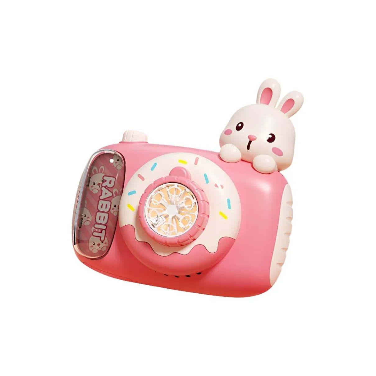 SNAEN Электрический Cartoon Cute Медвежонок Фототехника Полностью автоматический Пузырьки Cool LED Свет Богатый MULTI Hole Пузырьковые машины