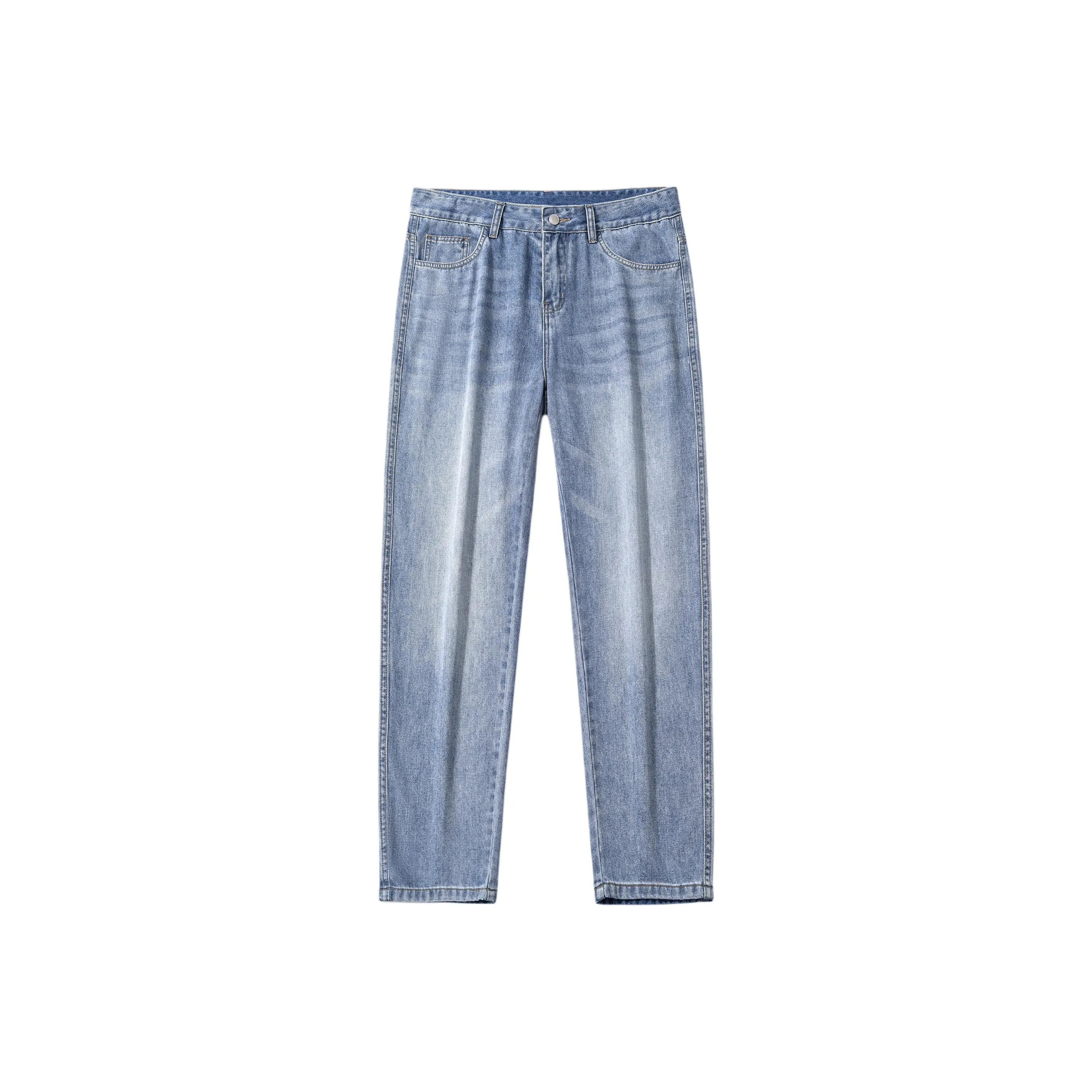 33TH Светло-синие унисекс джинсы