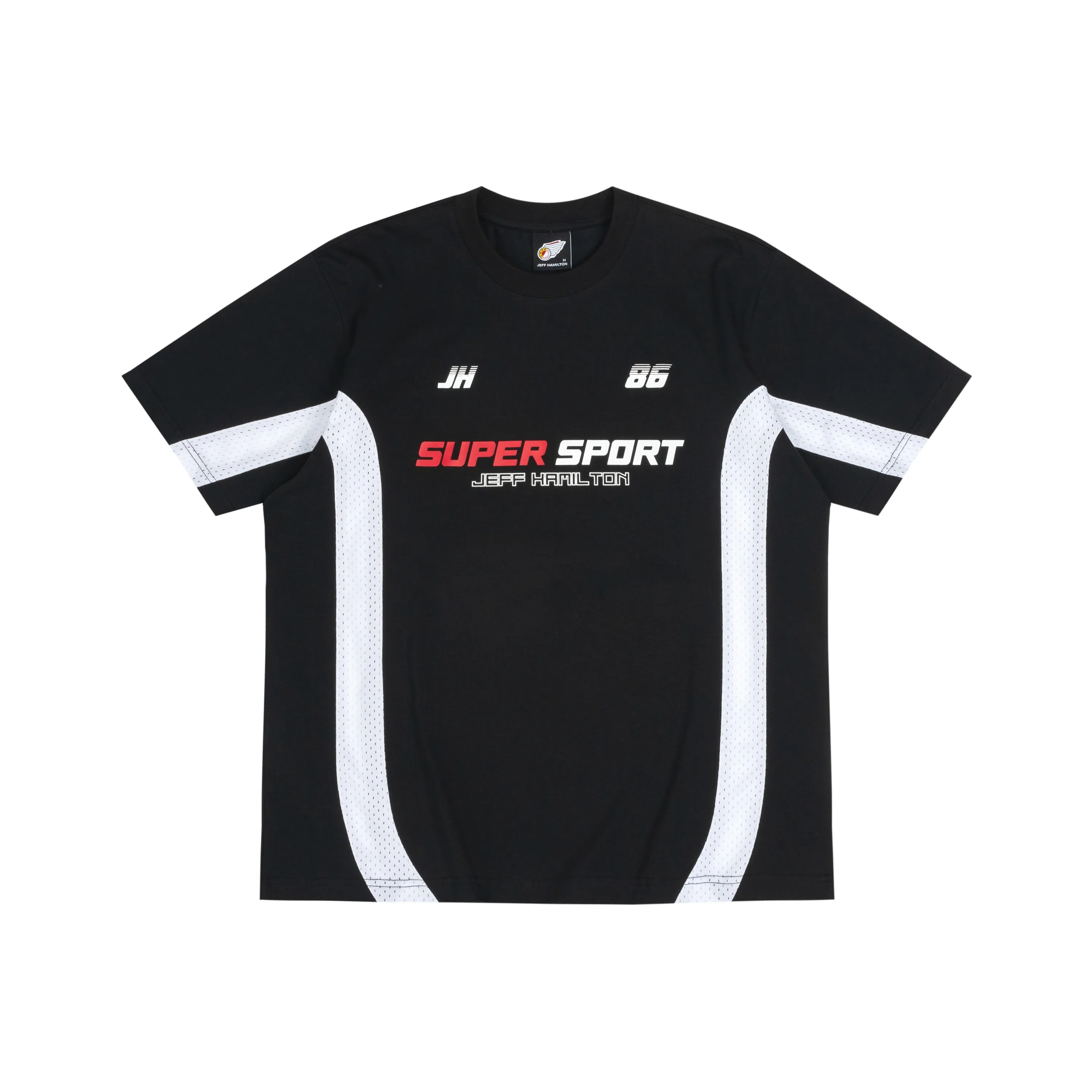 JEFF HAMILTON Черная унисекс футболка