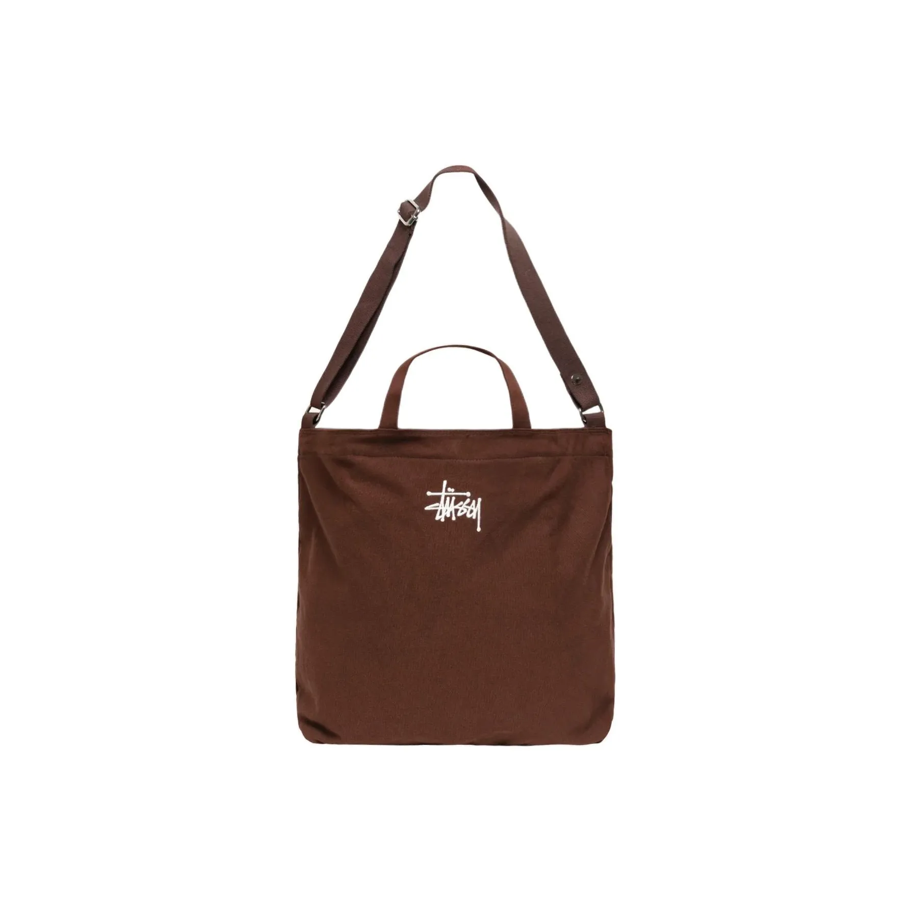Stussy Хлопок Сумка Сумка через плечо Сумка через плечо Унисекс Коричневый