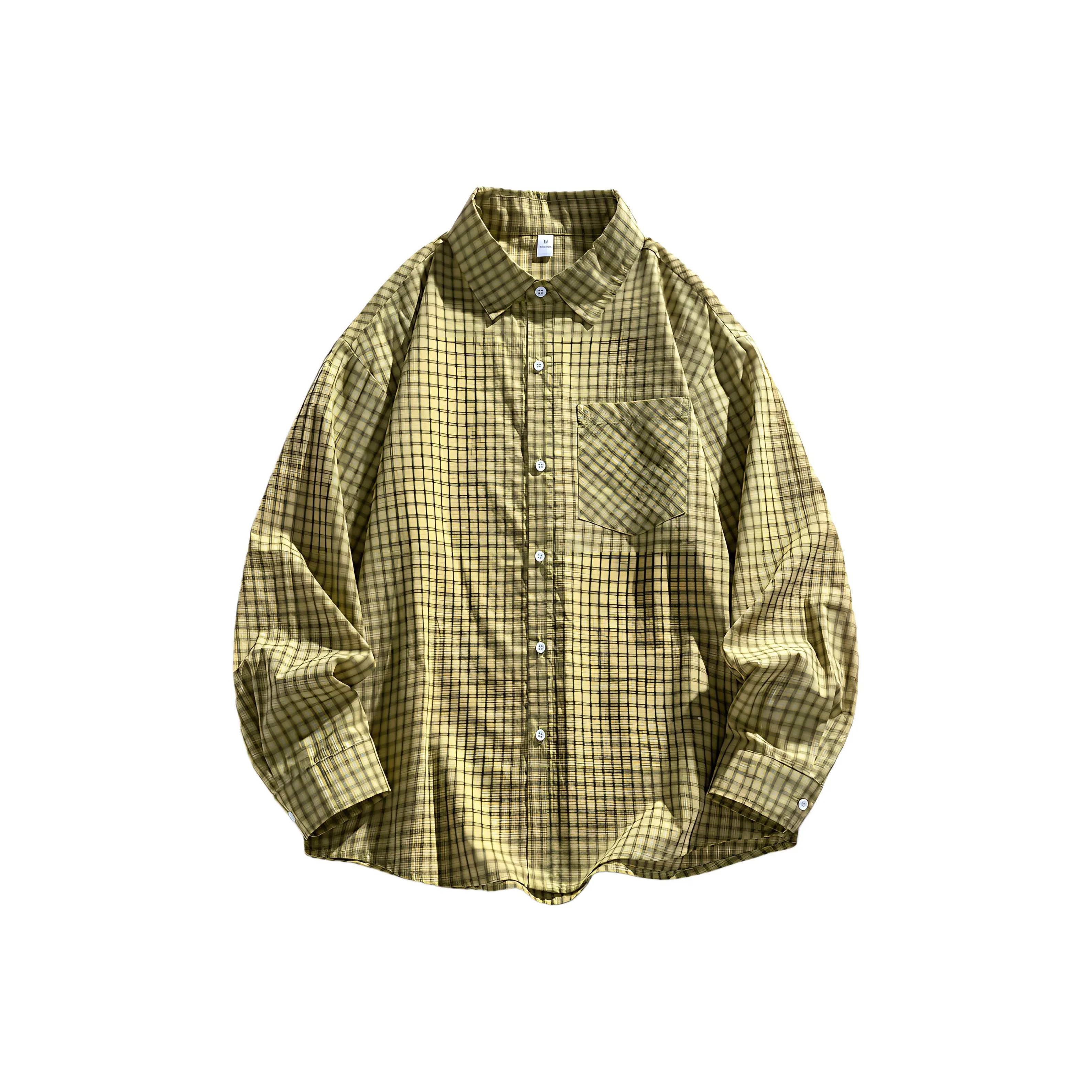 Bejirog Желтые Мужские Рубашки