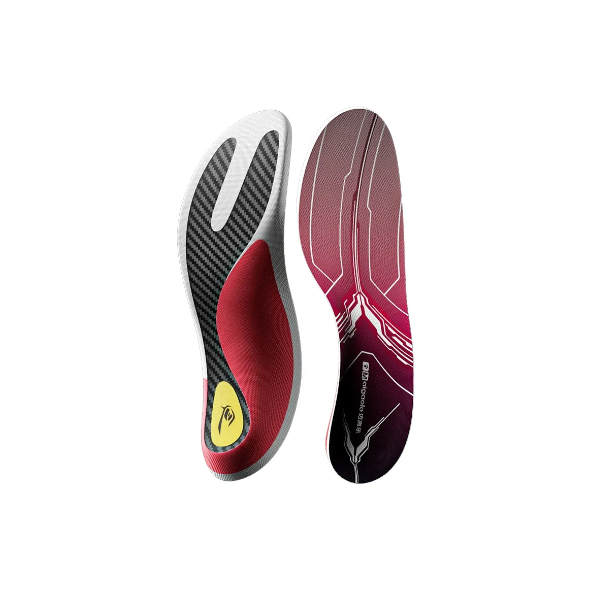 maigaole Стельки из углеродного волокна унисекс