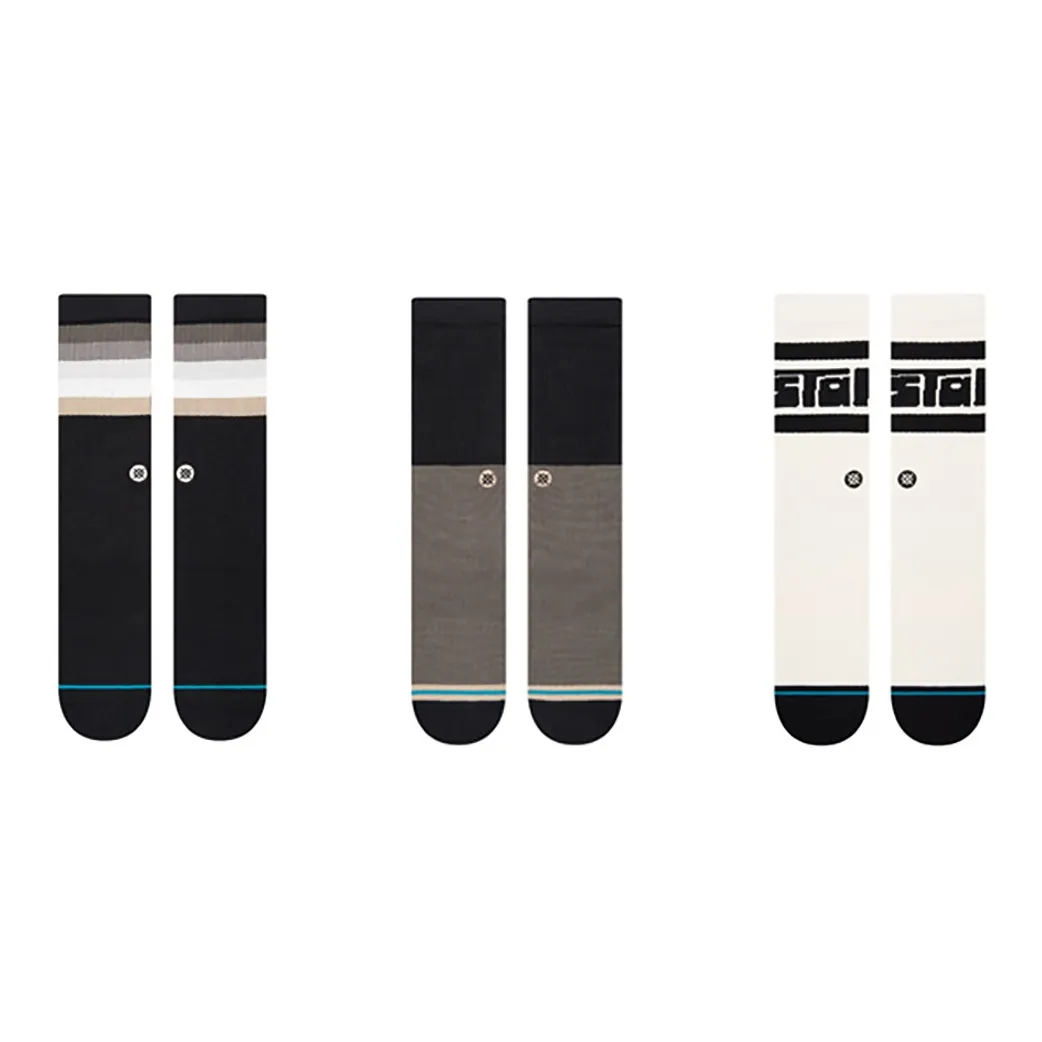 Stance 3 шт Многоцветные Унисекс MID Носки до икры