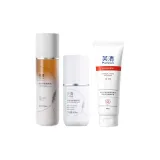 3종 세트: 허브 티 토너 120ml + 쿨 티 로션 60ml + 모이스처라이징 클렌저 100g