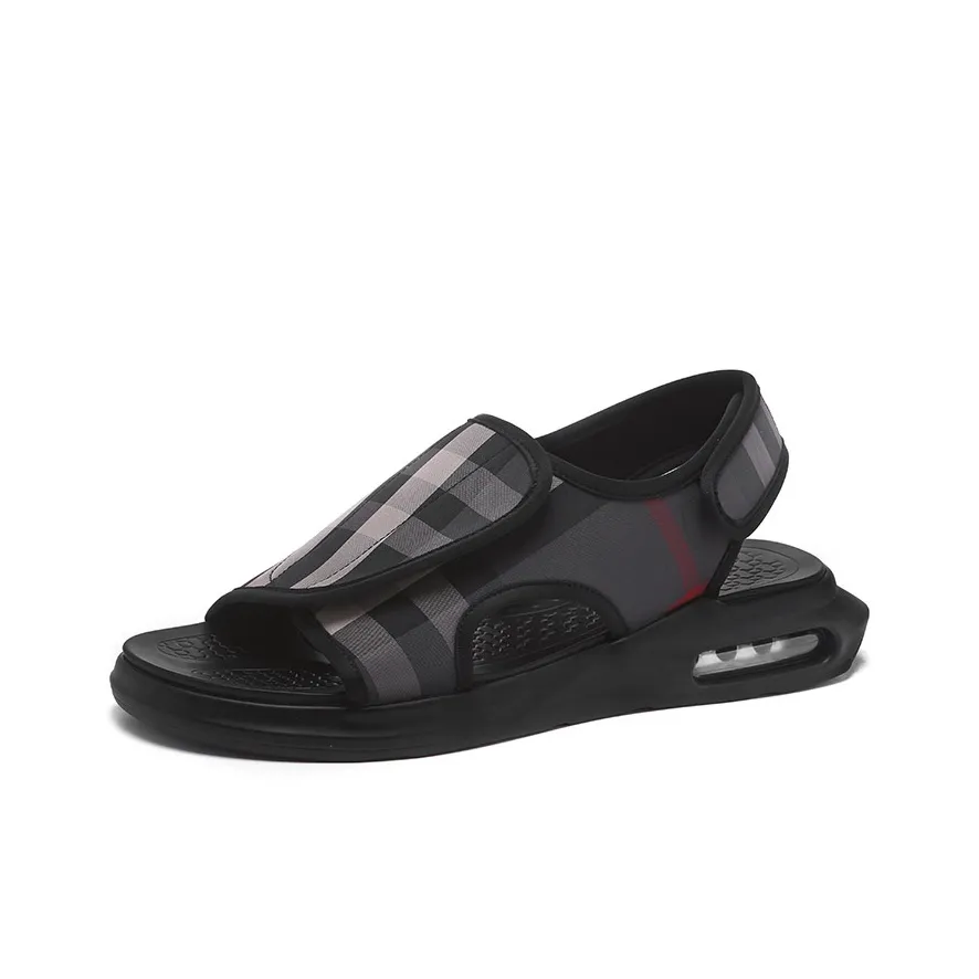 SENJIALUO Пляжные сандалии Мужские Серые