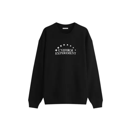 Uniform Experiment Черный Мужской Свитшот