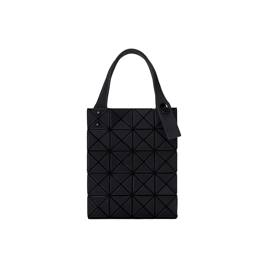 ISSEY MIYAKE PVC Handbag Mini Women's Black