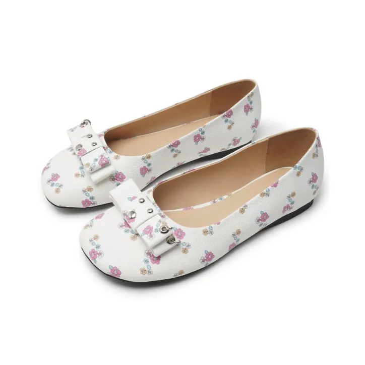 ECODAY ECOD Коммутирование Универсальный Casual Цветочные Туфли с Плоской Подошвой Женские