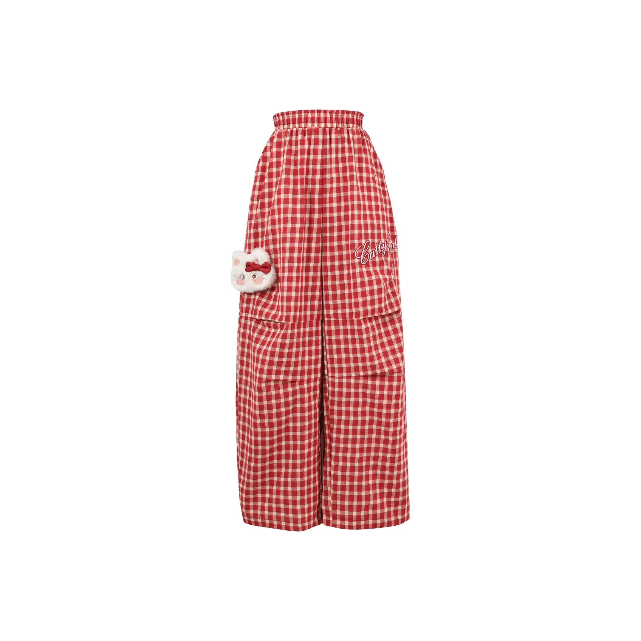 Snbl Red Женские Повседневные Брюки