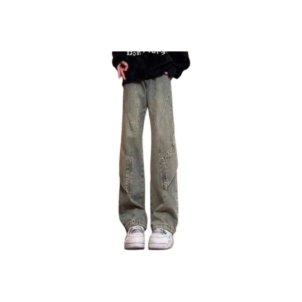 BLACK AT Унисекс Джинсы