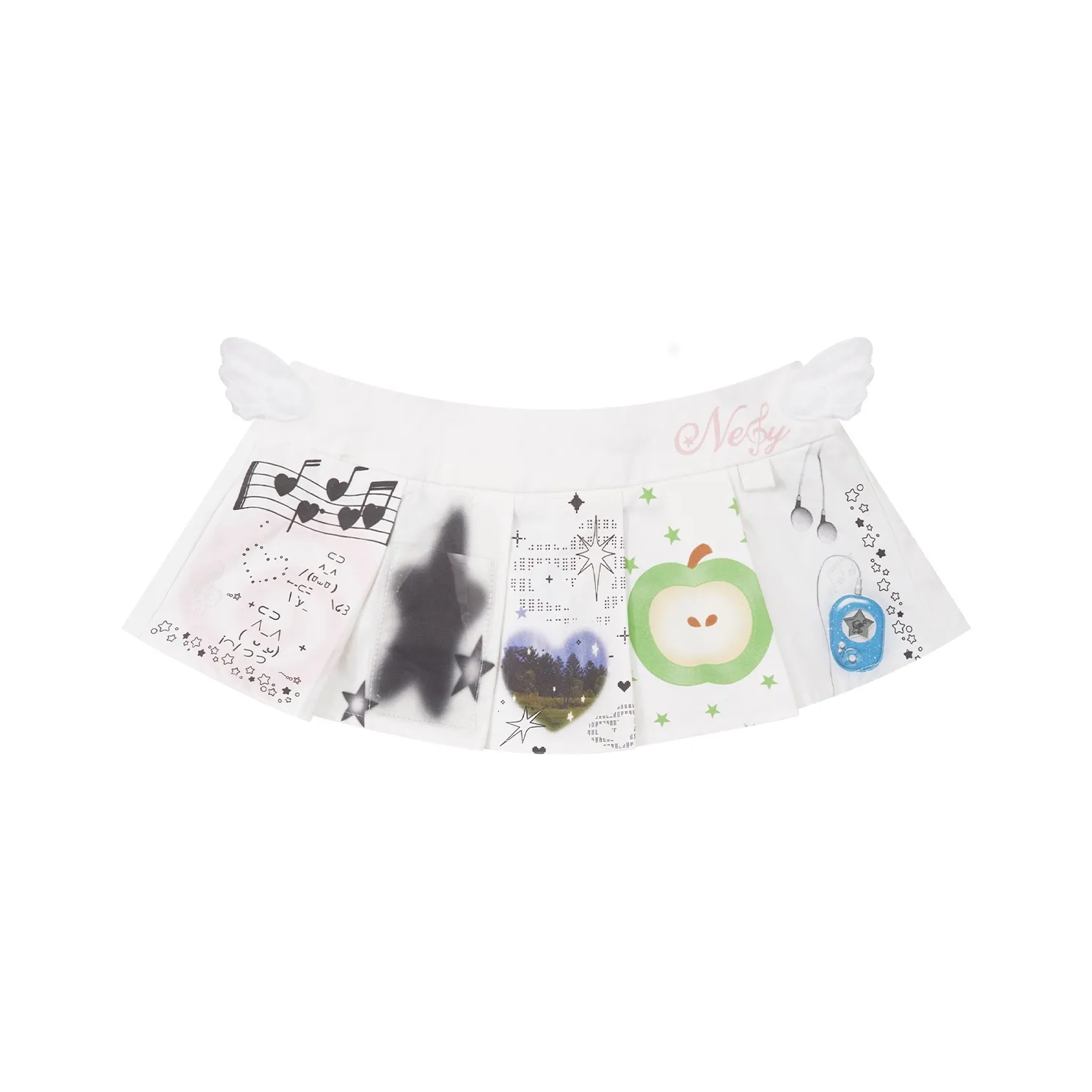 NELY Повседневные короткие юбки Женские Белые