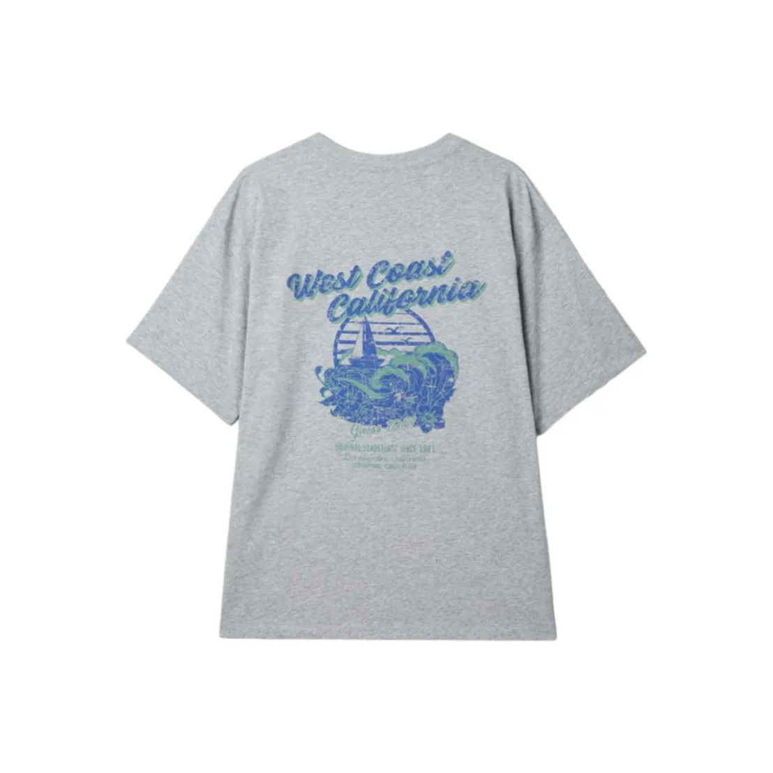 GUESS Серый Унисекс Футболка