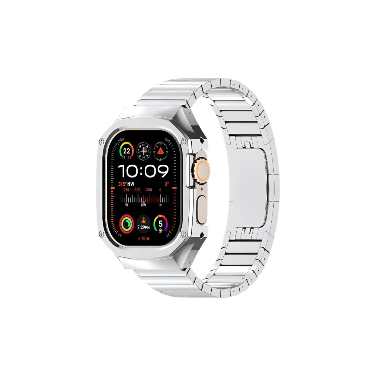 LAOJIA Ремешок Apple Совместимость Металл IwatchS10 S9 8 7 6 Ultra
