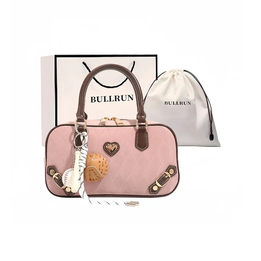 Bullrun Denim Сумка Женская Розовая