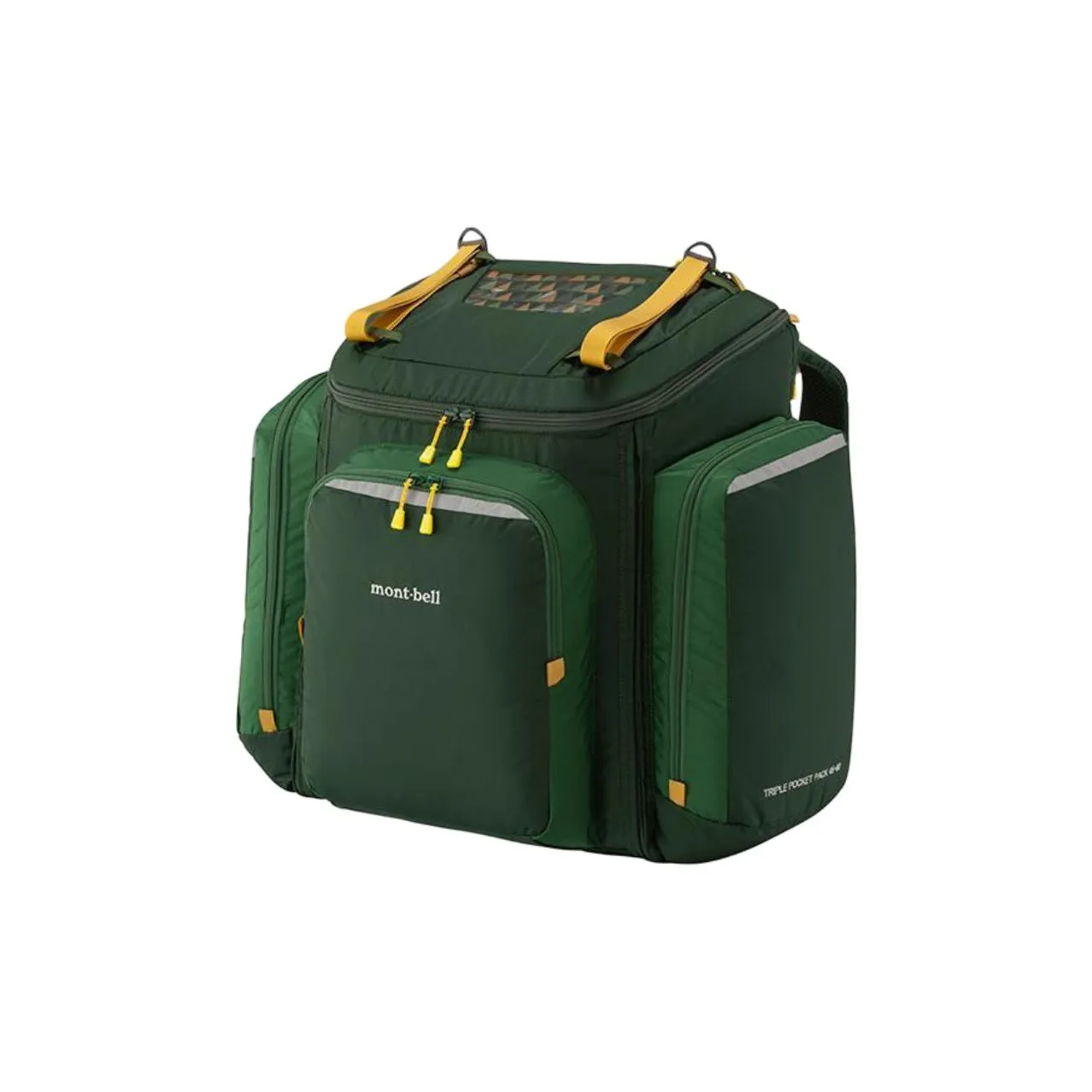 MONTBELL 45 60L Туристические сумки Нейлон с полиуретаном Темный лес Мужской