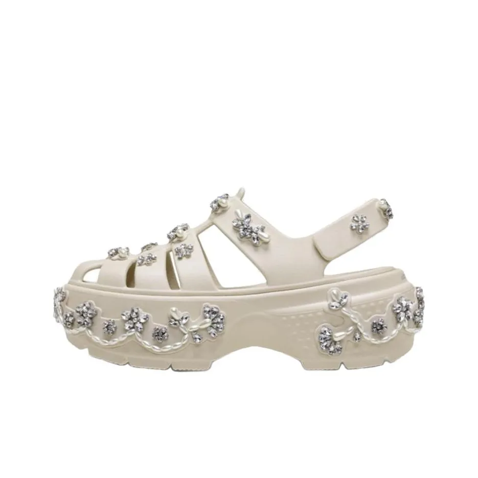 Crocs Stomp Fisherman Clog Simone Rocha Stucco