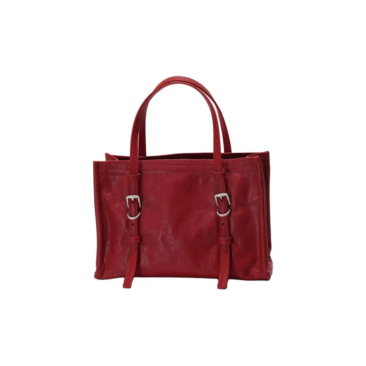 GXFMOD Коровья кожа Тоут Сумка Женская Красная