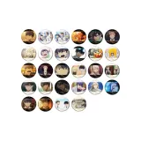 1031 Qing Drive 굿즈 배지 3개 (랜덤 스타일)