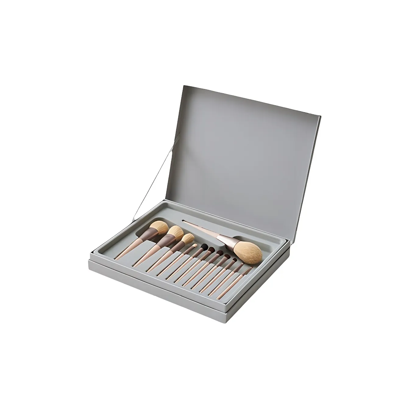 Future Maple Morandi 12 шт Набор кистей для макияжа Одежда Мягкий щетина Тени для век Полный комплект