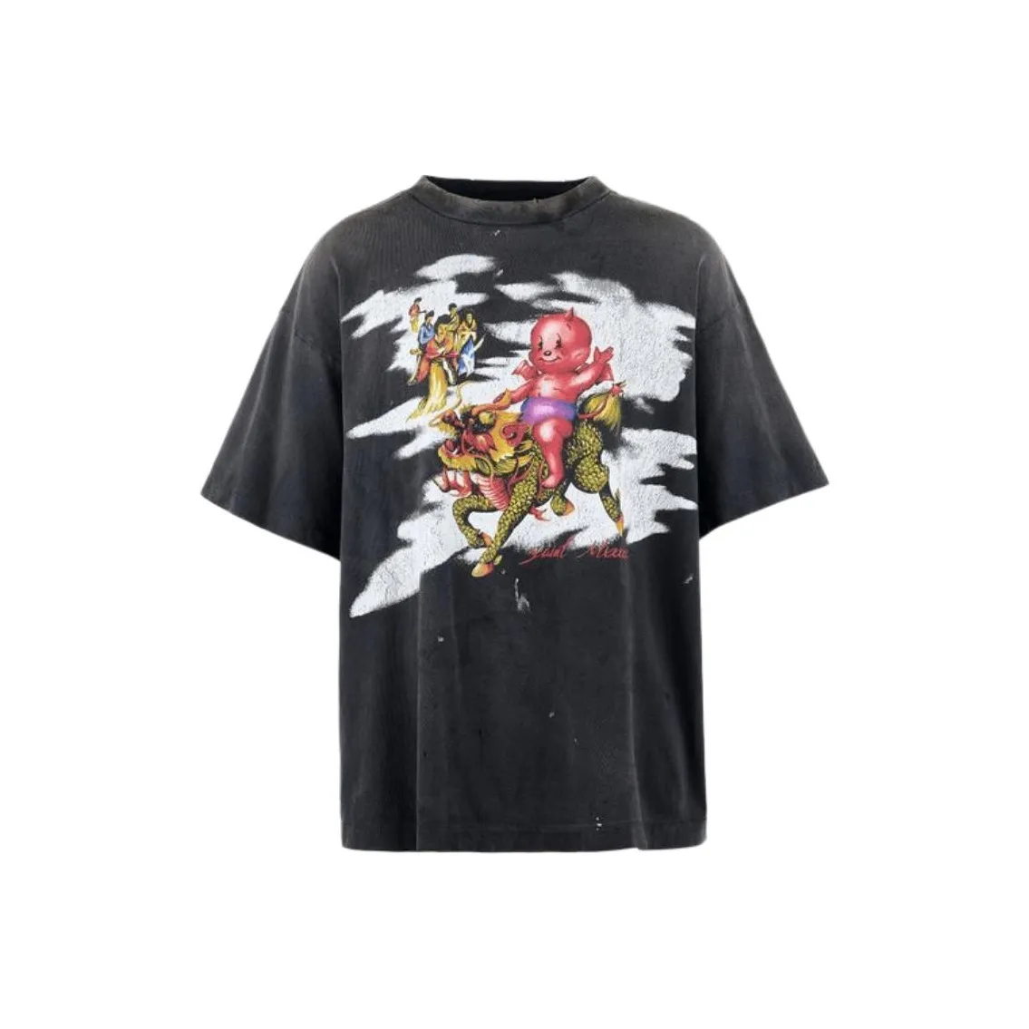 SAINT Mxxxxx SS25 T Рубашка Унисекс