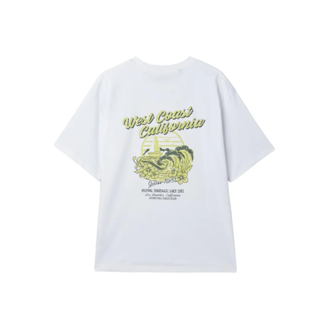 GUESS Белая Унисекс Футболка