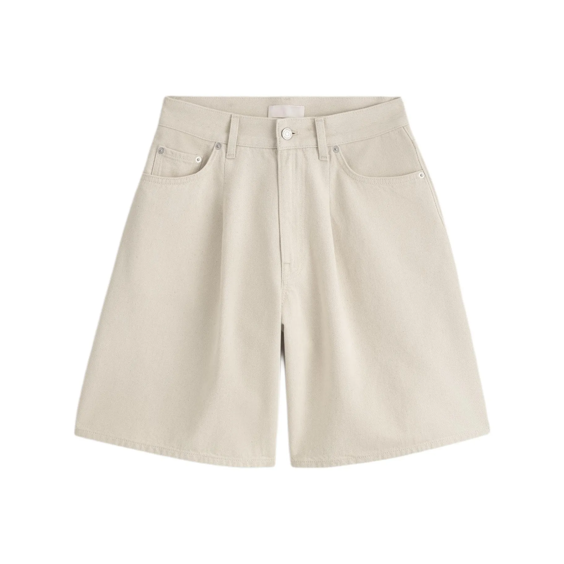 COS Белые Женские Джинсовые Шорты